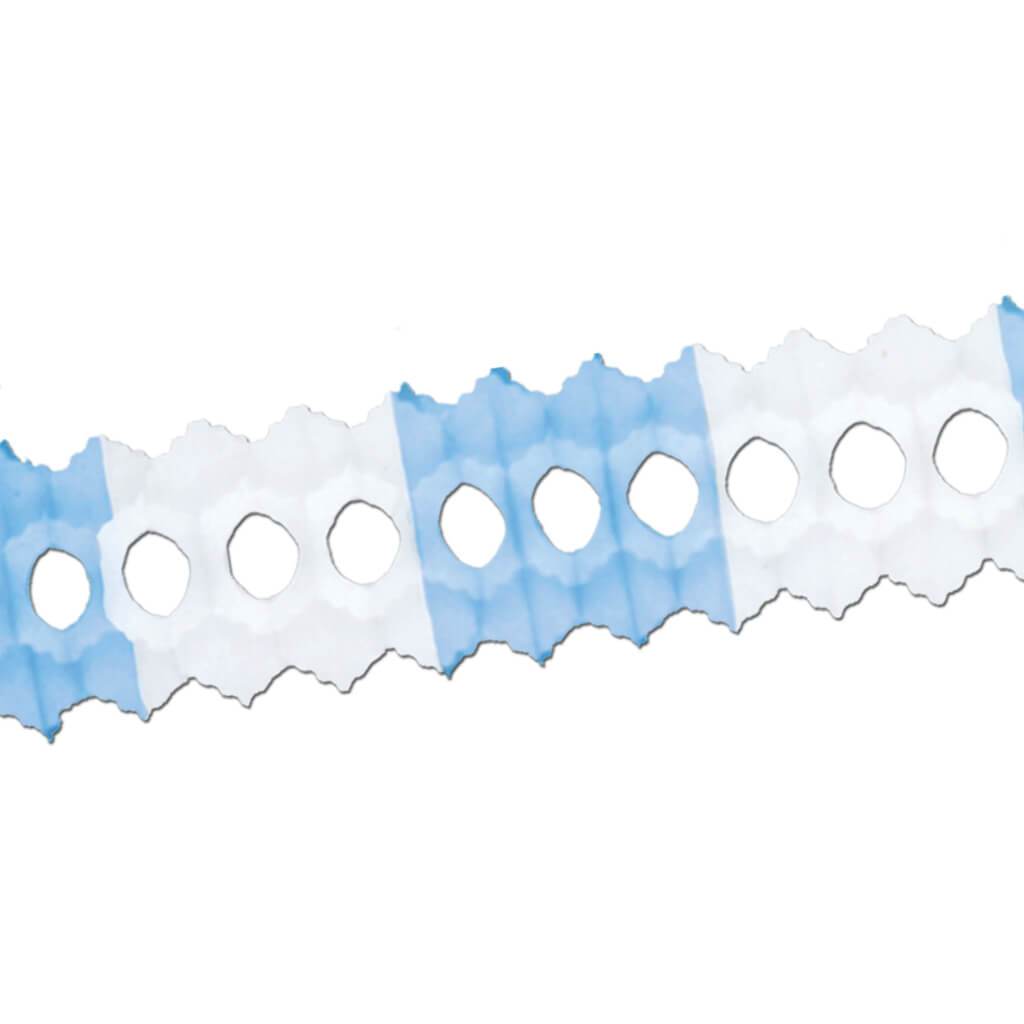 Arcade Garland 12ft Light Blue/White 