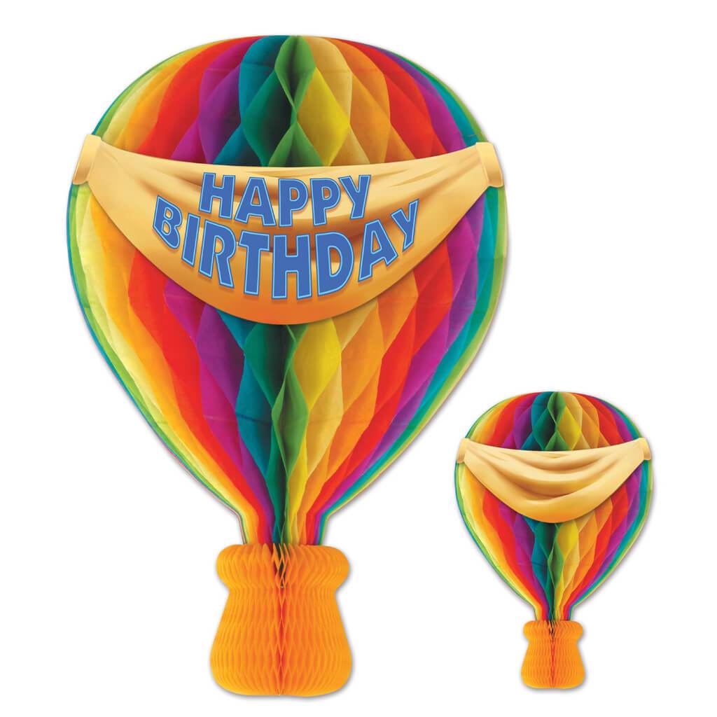 Tissue Hot Air Balloon 13.5in 