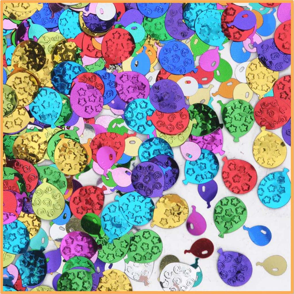 Confetti Balloon Party Multicolor 