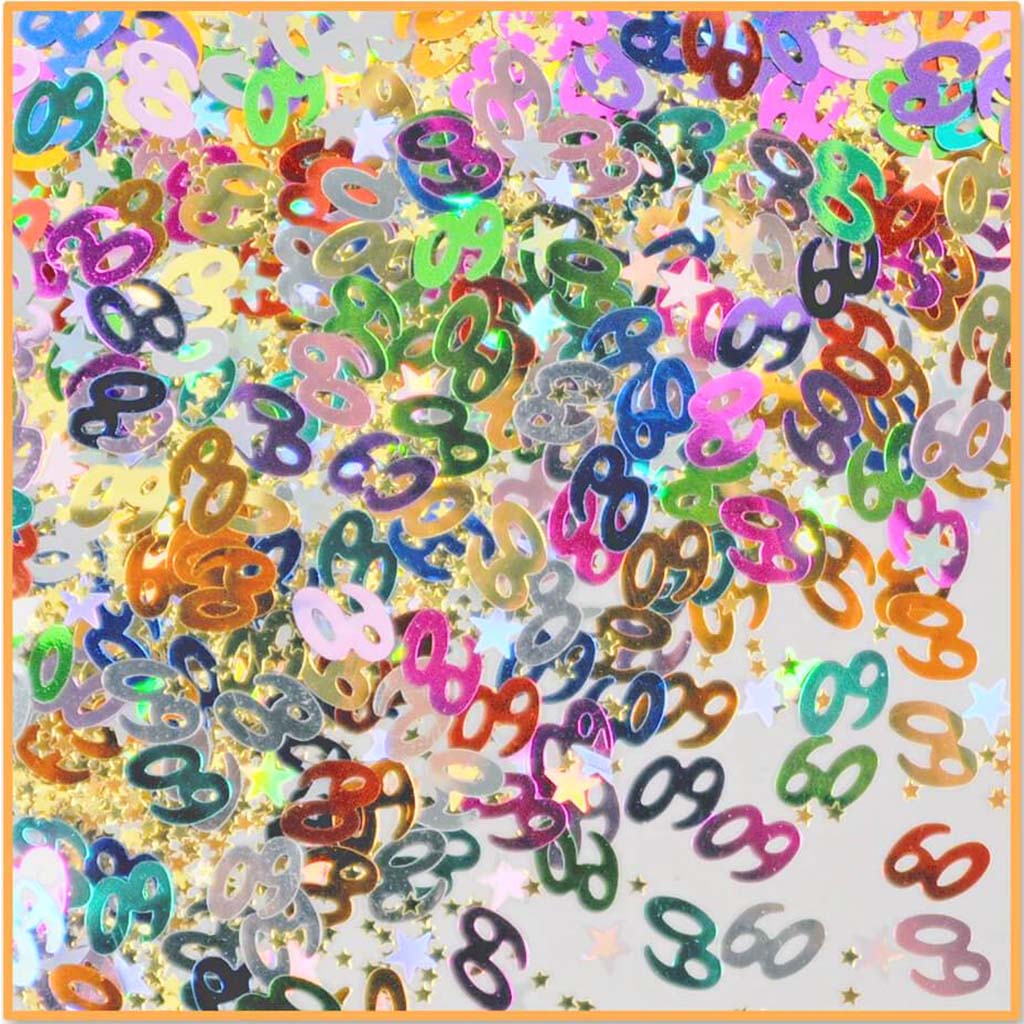 Confetti 60th Birthday Multicolor 