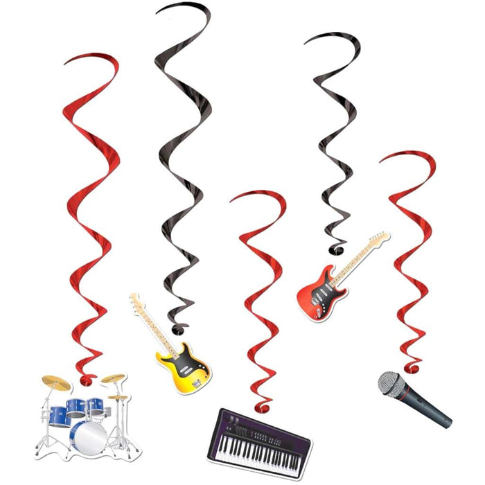 Band Whirls 33in Multicolor 