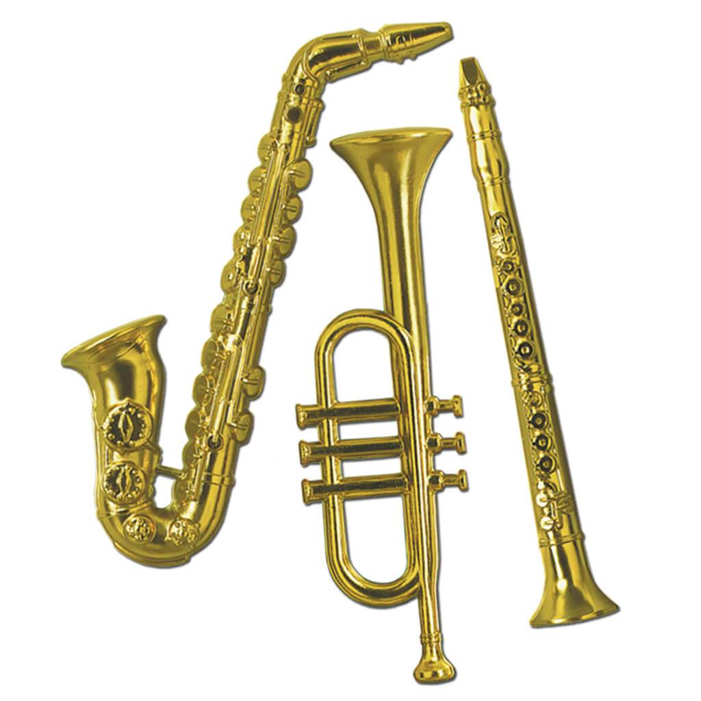 Musical Instruments 17in - 21in Gold 