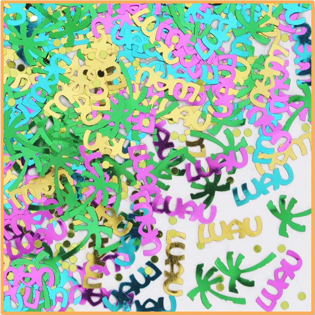 Confetti Luau Party 