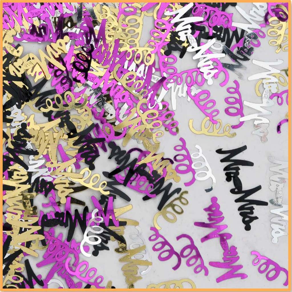 Confetti Mr. &amp; Mrs. Multicolor 