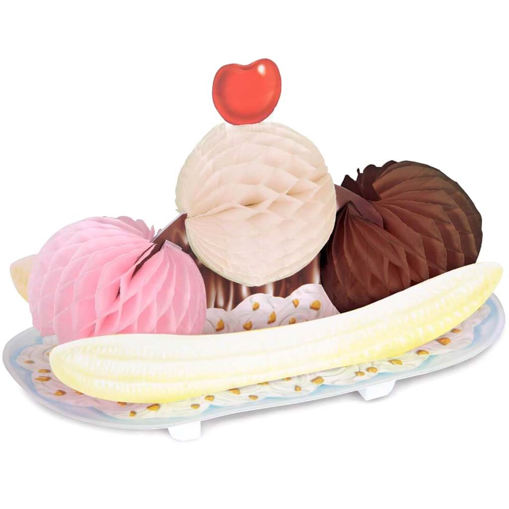 Centerpiece Tissue Banana Split 