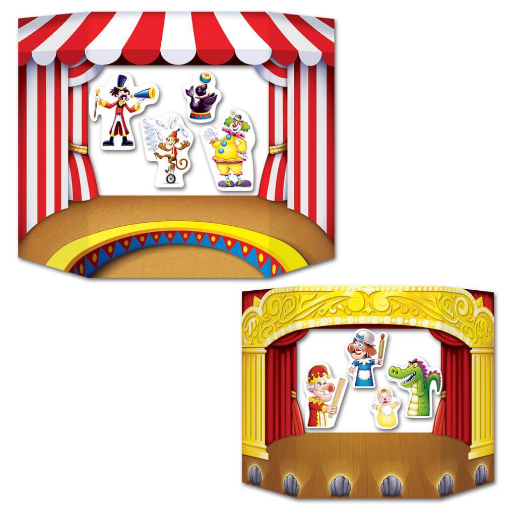 Theater Puppet Show 3ft 1in x 25in 