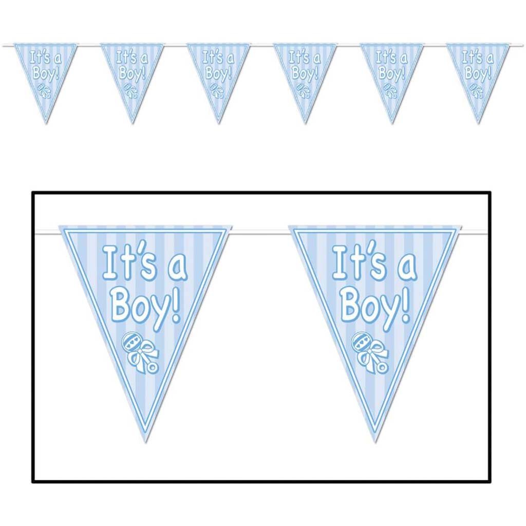 It&#39;s A Boy! Pennant Banner 