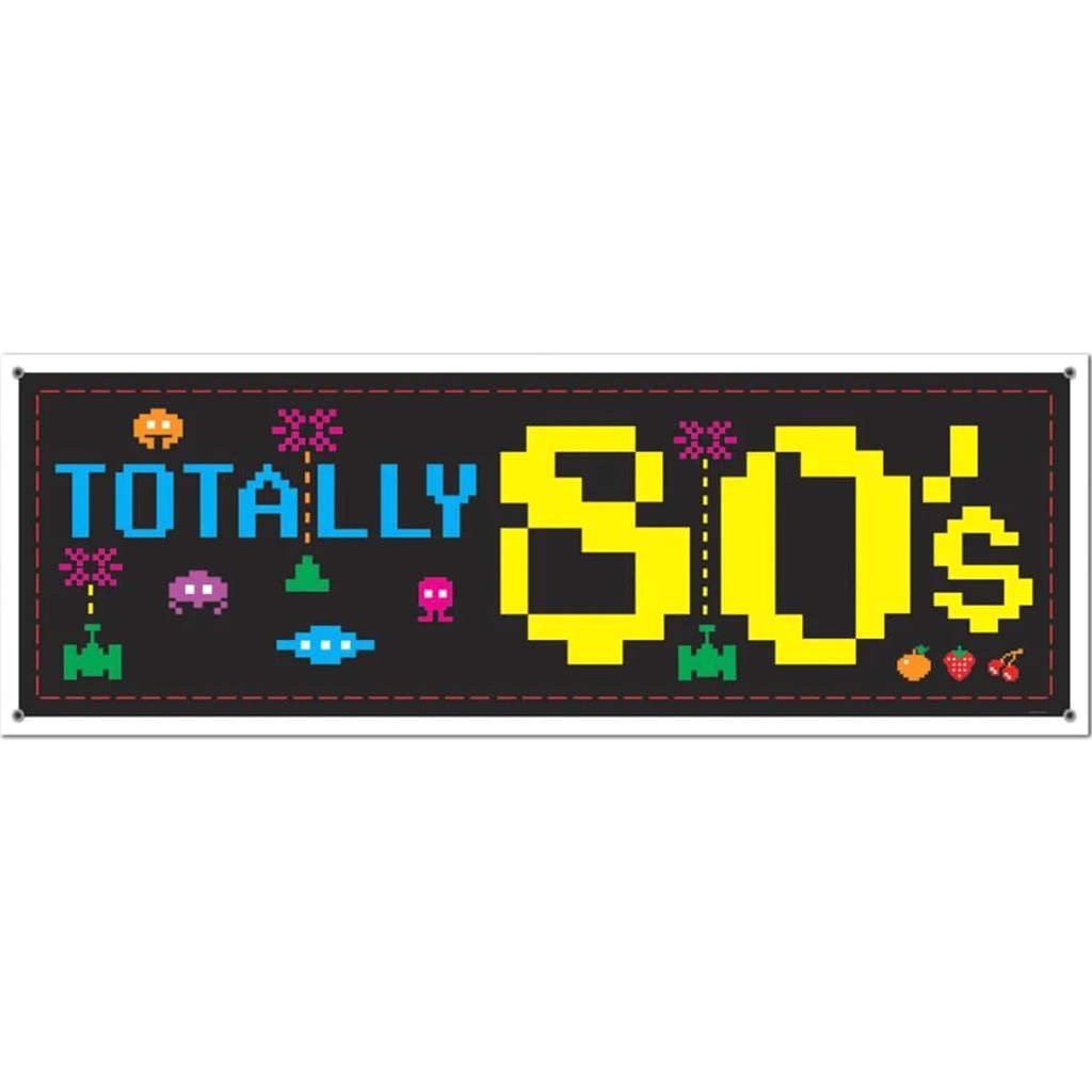 80&#39;s Sign Banner 