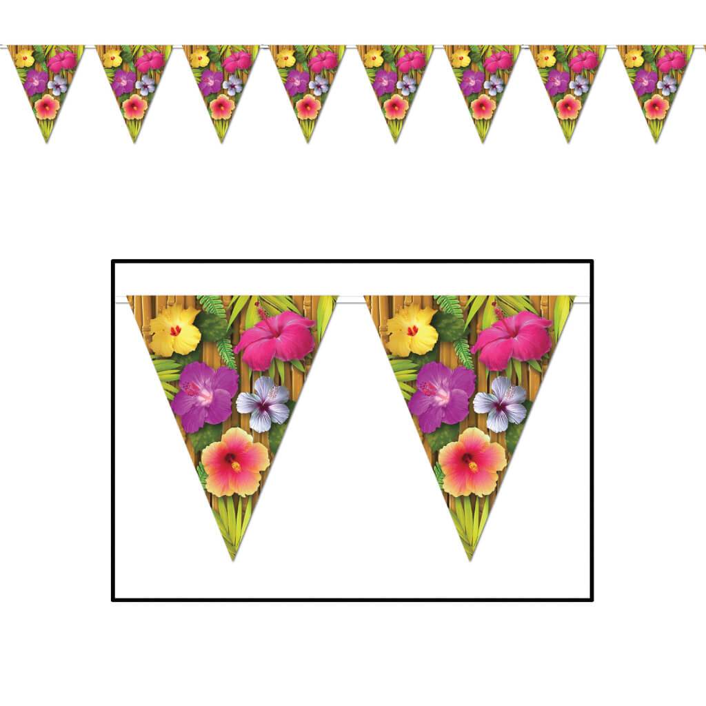 Luau Pennant Banner 