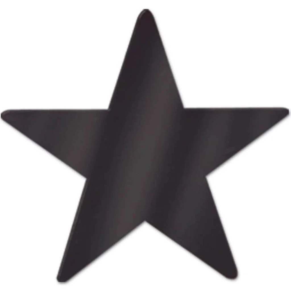 Stars Metallic 3.75in Black 