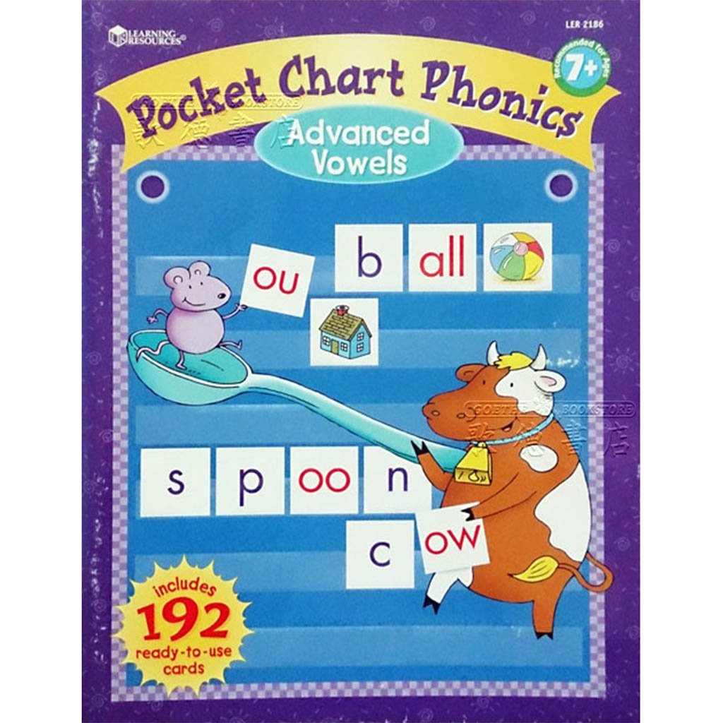 Bk Pocket Chart Phonics Advanced