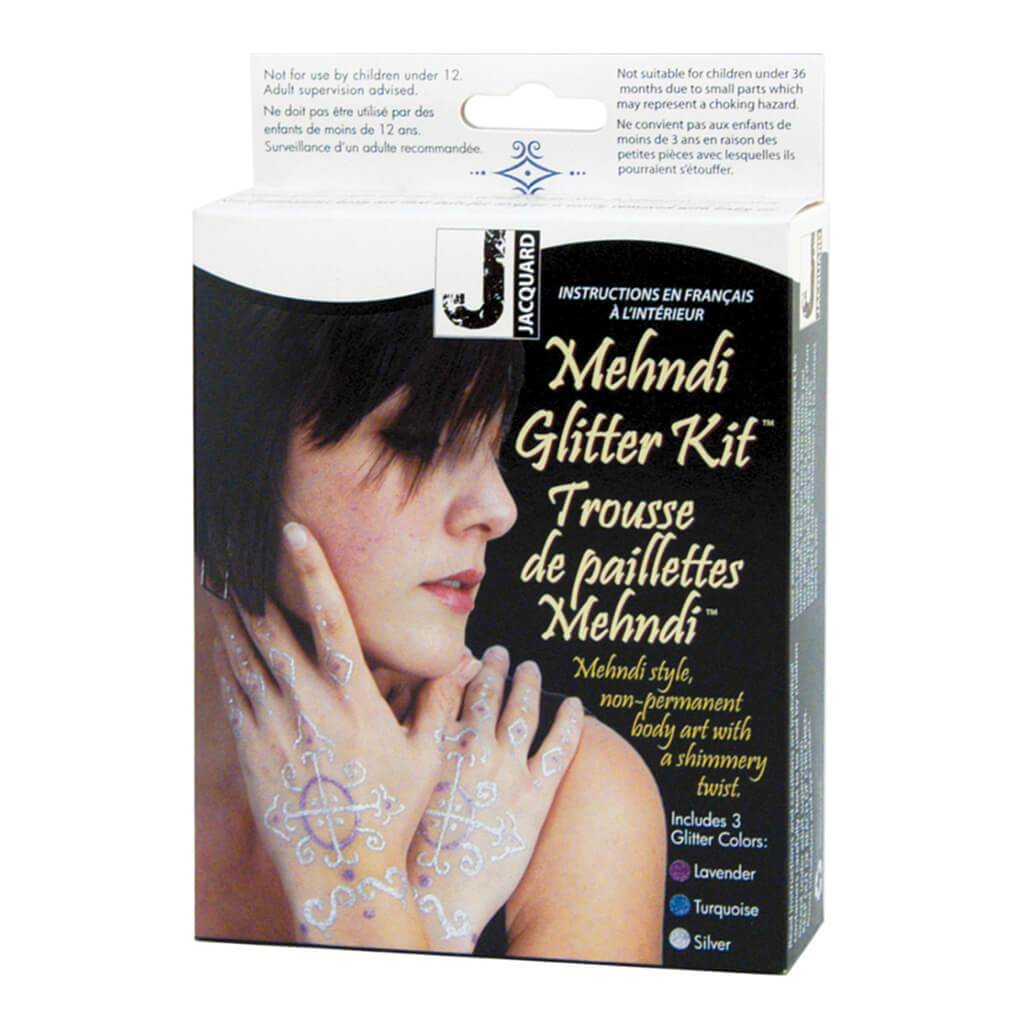 MEHNDI GLITTER BODY ART KIT