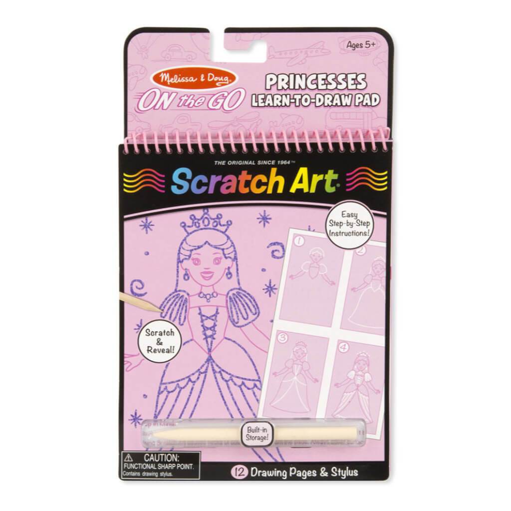 Princesses Learn-To-Draw Pad 