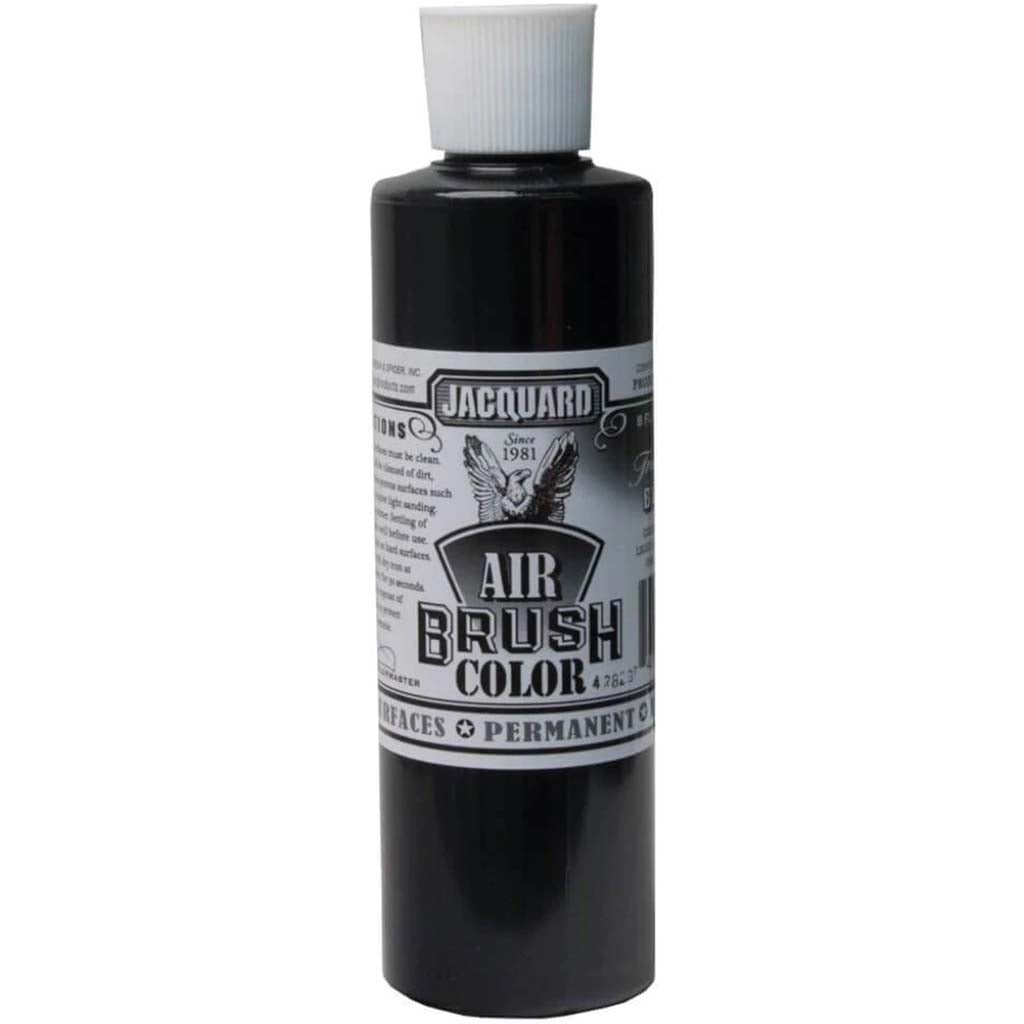 AIRBRUSH COLOR TRANSPARENT BLACK 8OZ