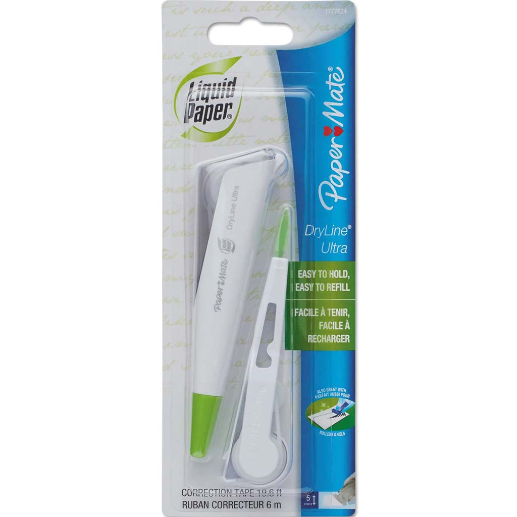DRYLINE ULTRA PAPERMATE CORRECTION TAPE REFILL 5MM 