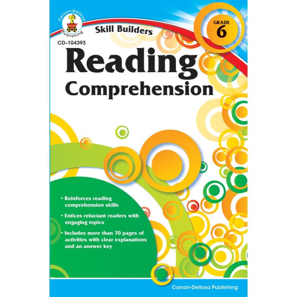 Skill Builders Reading Comprehension Workbook Grade 6 