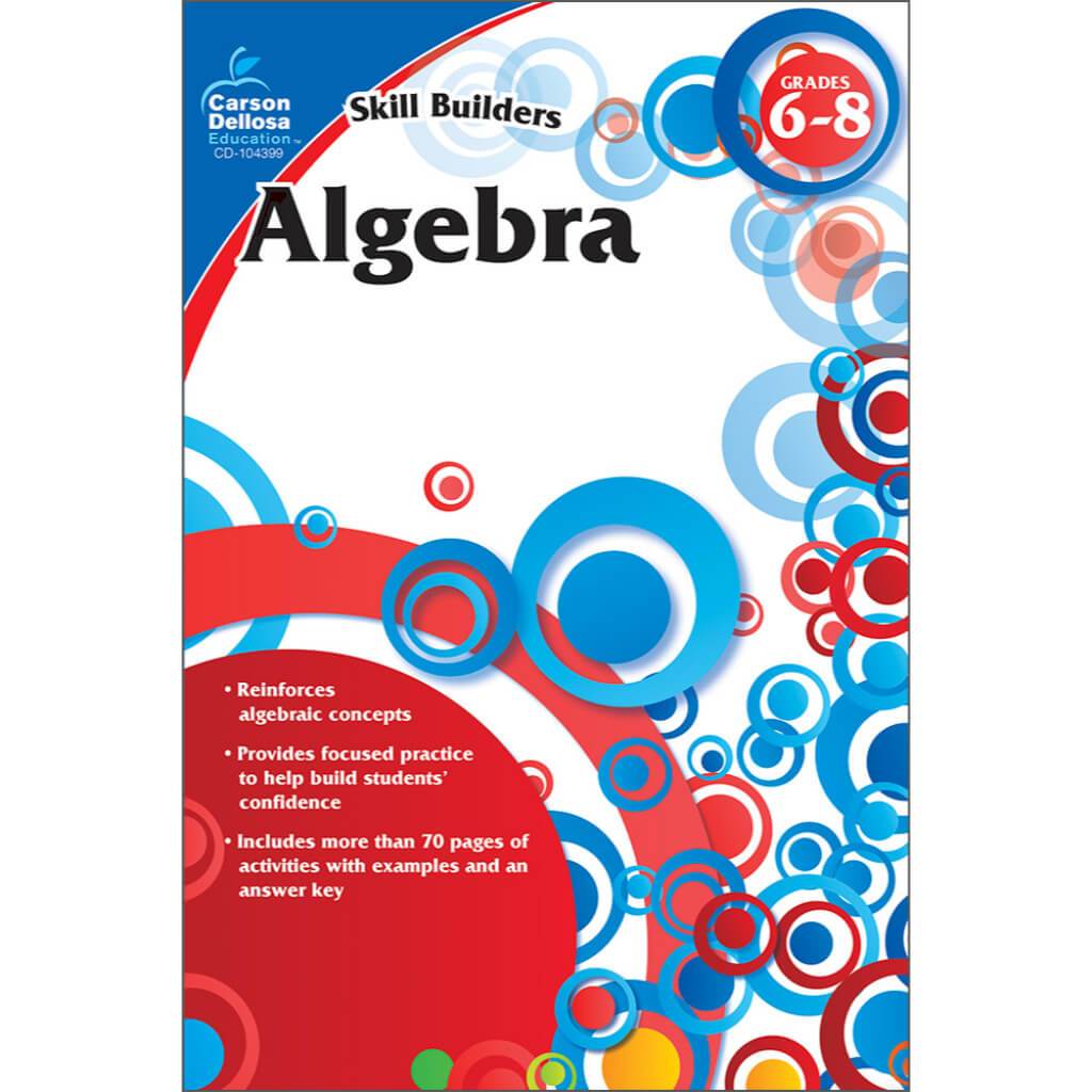 Skill Buliders Algebra Workbook Grade 6-8