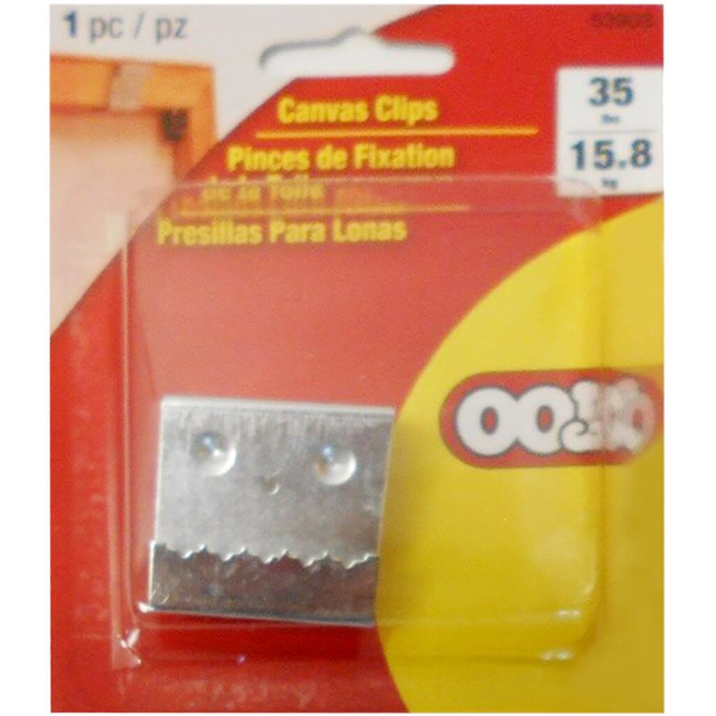 Canvas Clip to frame 35lbs 1pc