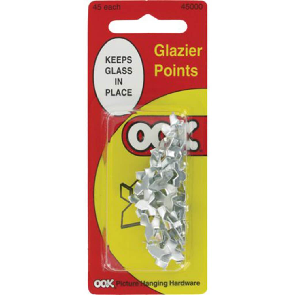 Zinc-Coated Steel Glazier Points 45-Pack