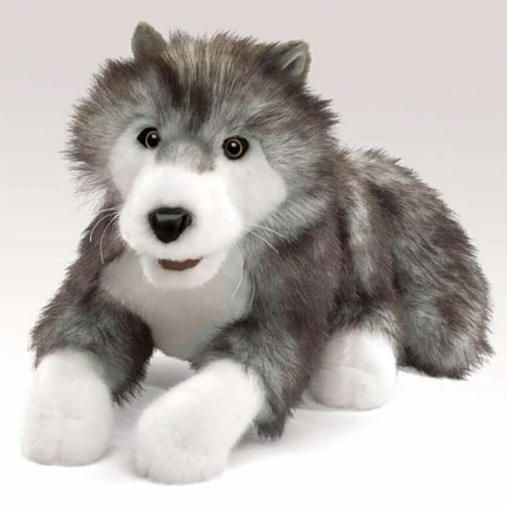 Timber Wolf Puppet 