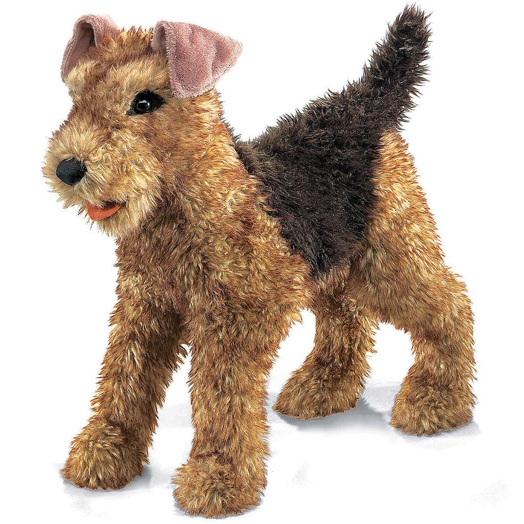 Airedale Terrier Puppet 