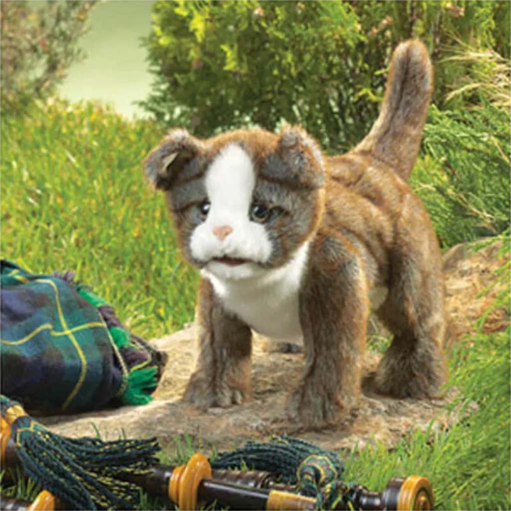 Scottish Fold Kitten Puppet 