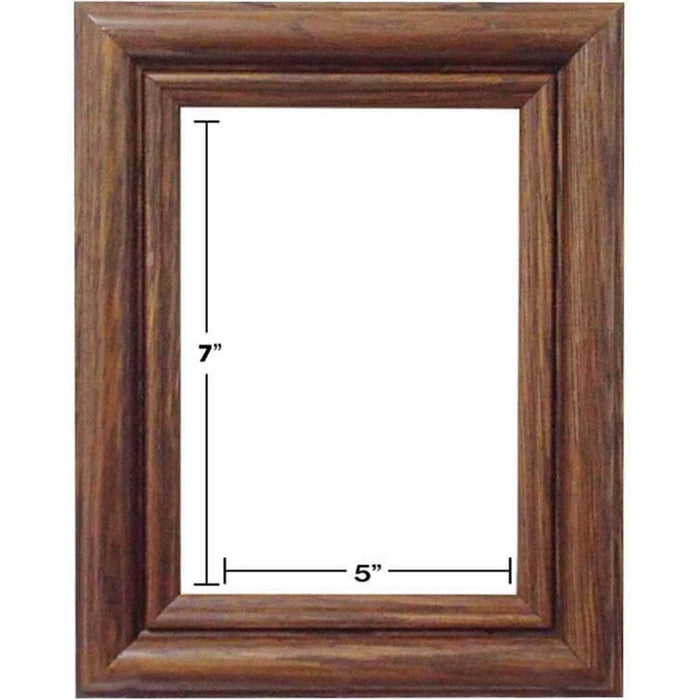 DARK OAK CLASSIC PICTURE FRAME 5in x 7in 