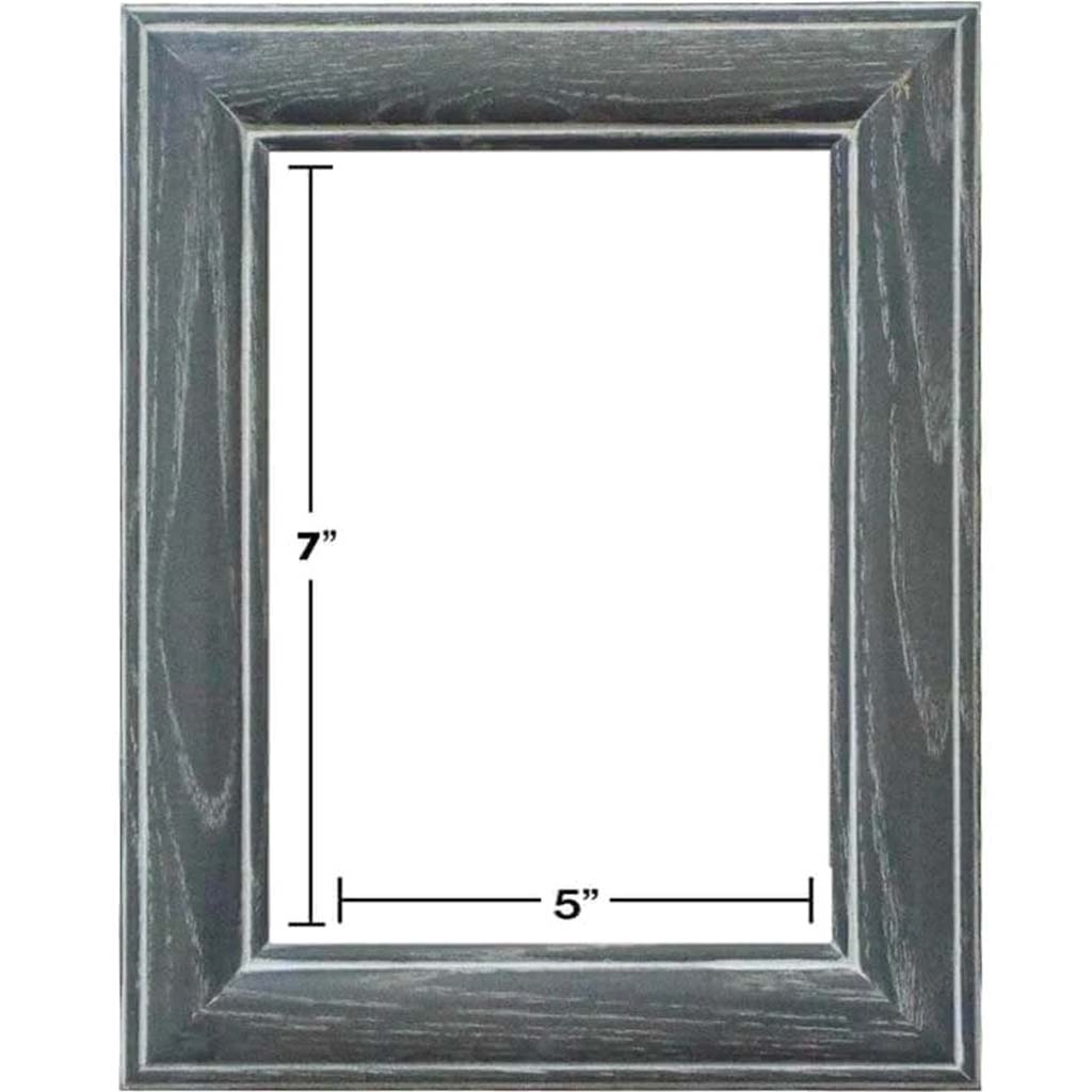 ASH BLUE / GREY PICTURE FRAMES 5in x 7in 