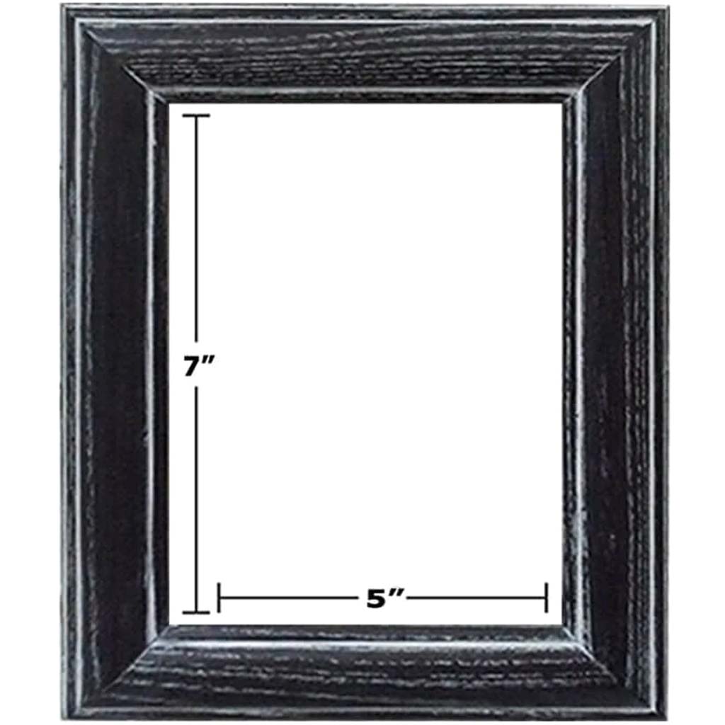 ASH SLATE PICTURE FRAMES 5in x 7in 