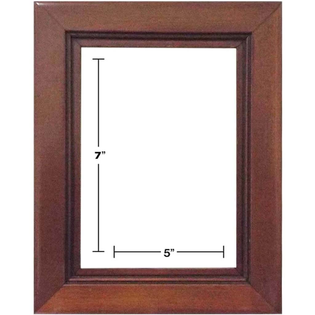 WALNUT FRAMING PICTURE FRAMES 5in x 7in 