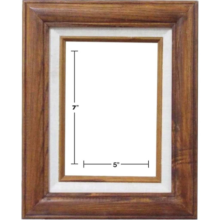 ASH NATURAL W/OYS LR PICTURE FRAMES 5in x 7in 