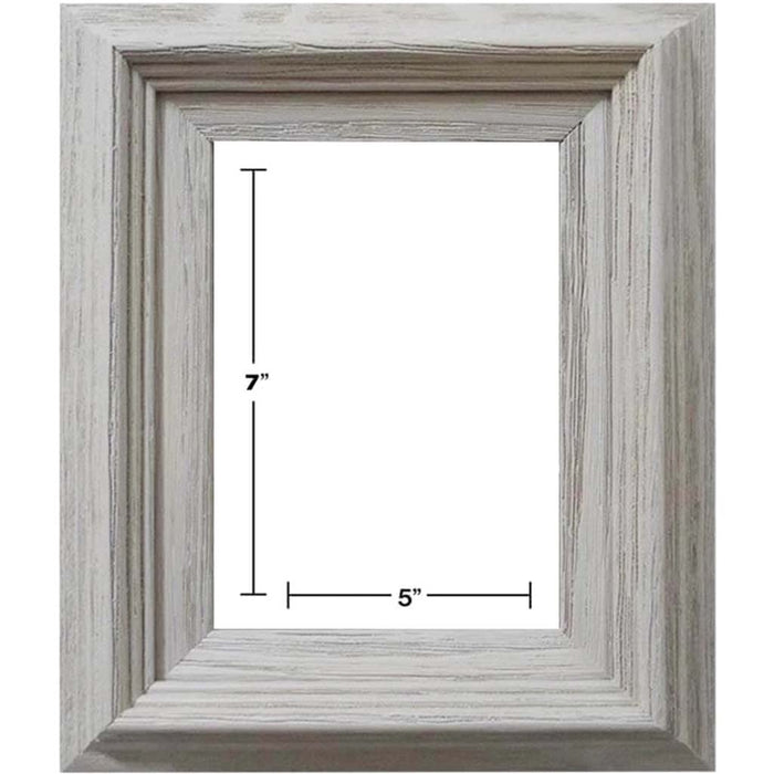 DRIFT with LINER WHITE PICTURE FRAMES 5in x 7in 