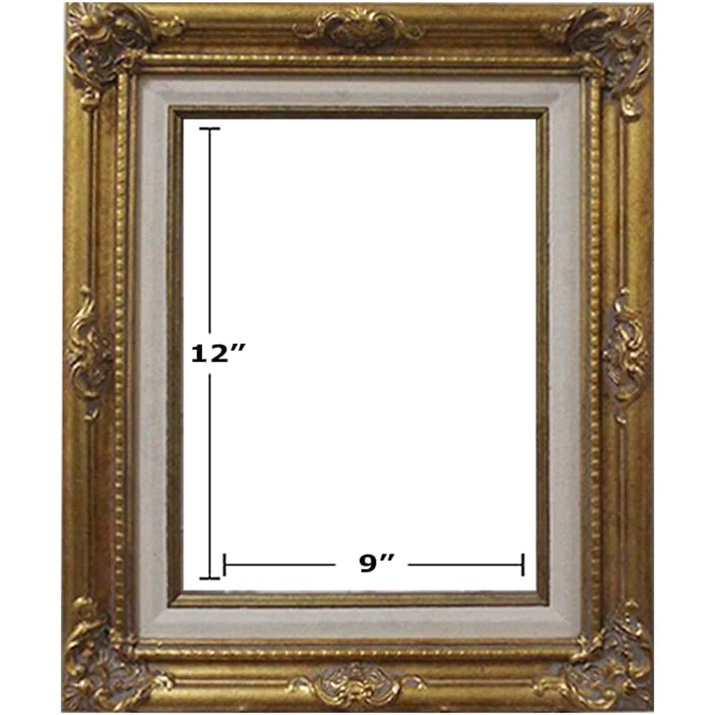 GOLD with LINER PICTURE FRAMES 9in x 12in 