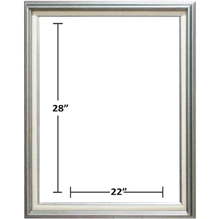 SLVR/BLUE W/LNR ECONO 22X28 