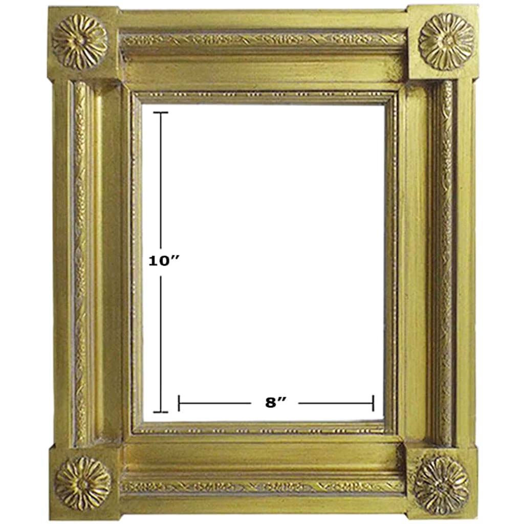 GOLD PICTURE FRAMES 8in x 10in 