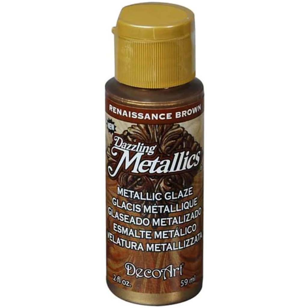 Dazzling Metallic Glaze Renaissance Brown 2oz