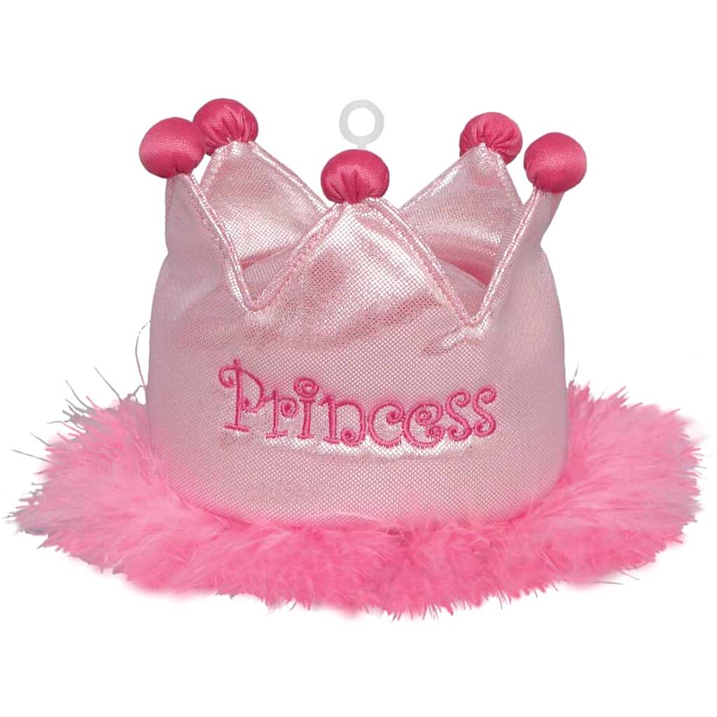 Balloon Weight Plush Princess Crown 