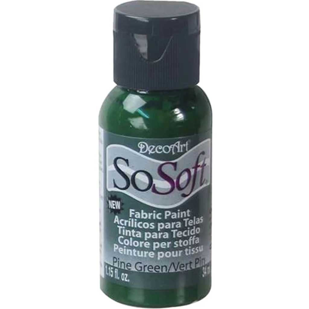 Sosoft Fabric Acrylics 1oz