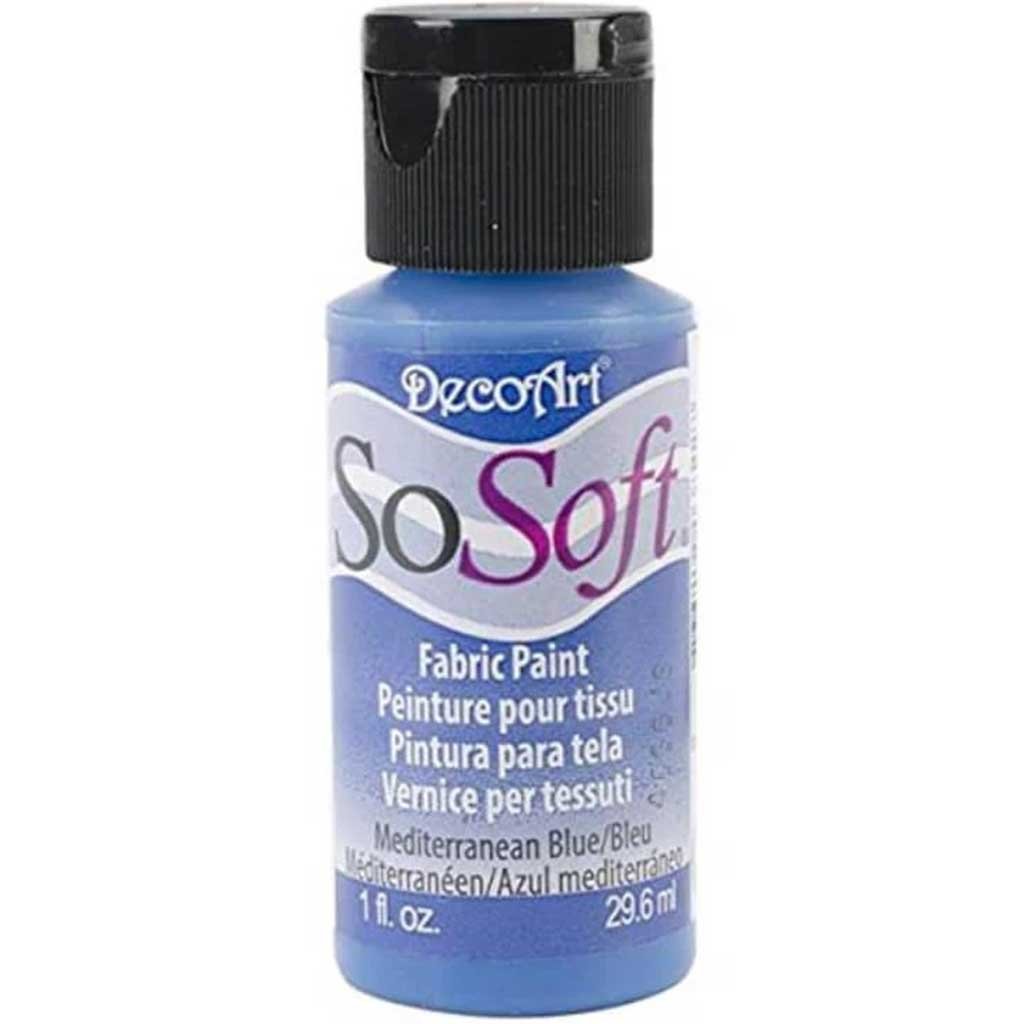 Sosoft Fabric Acrylics 1oz