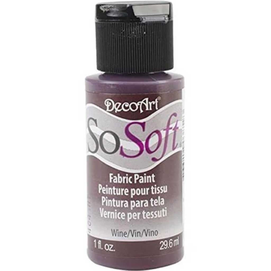 Sosoft Fabric Acrylics 1oz