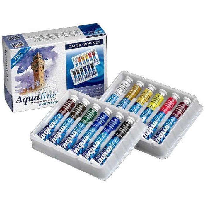Daler Rowney Watercolor Aquafine Introduction Set of 12