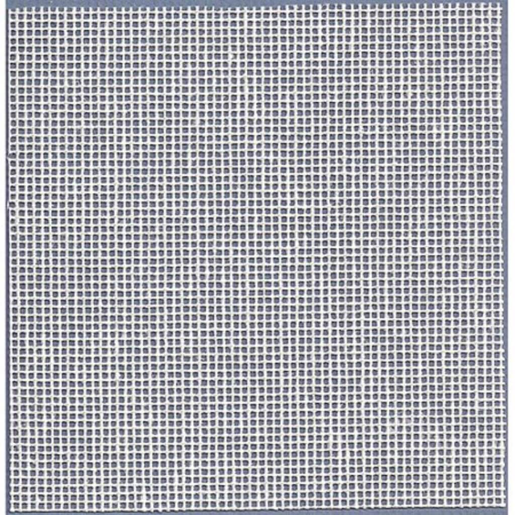 Needlepoint Interlock Canvas 36in x 40in 14 Mesh White