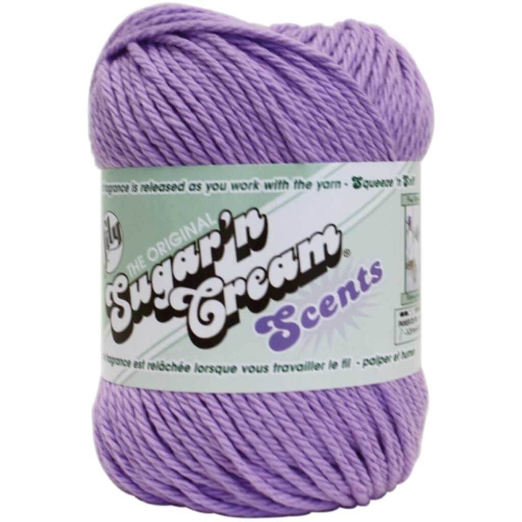 Lily Sugar'n Cream Yarn - Scents Lavender