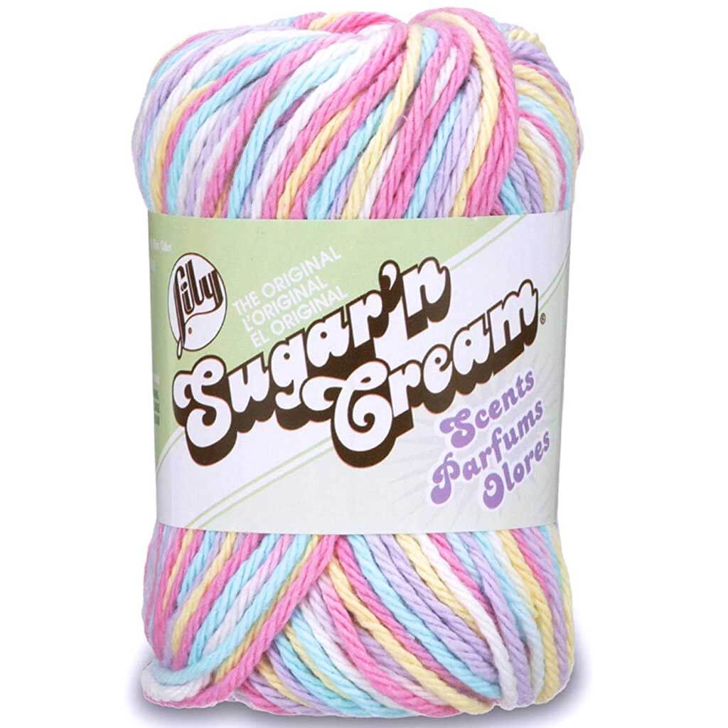 Lily Sugar&#39;n Cream Yarn - Scents Fleur de Lavender