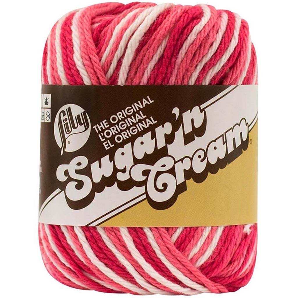 Lily Sugar'n Cream Yarn - Ombres Azalea