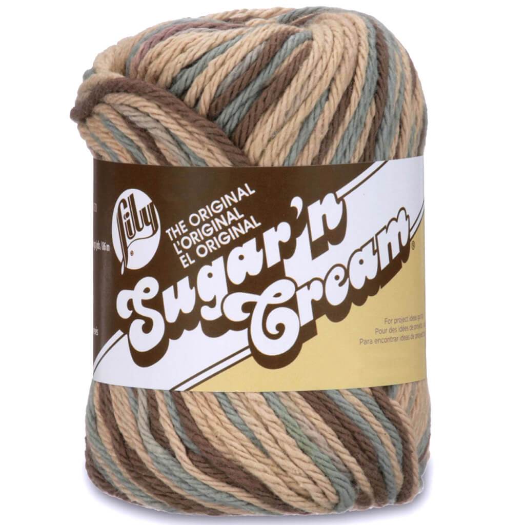 Lily Sugar'n Cream Yarn - Ombres Earth