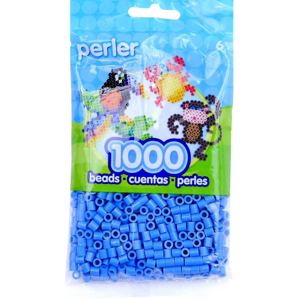 Perler Beads 1,000/Pkg Light Blue
