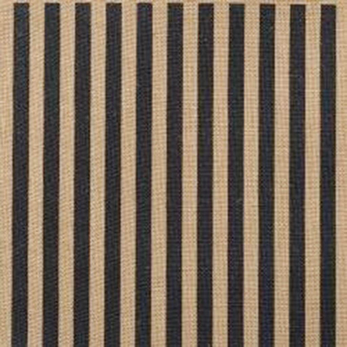 Burlap Cardstock Black Striped 12in x 12in