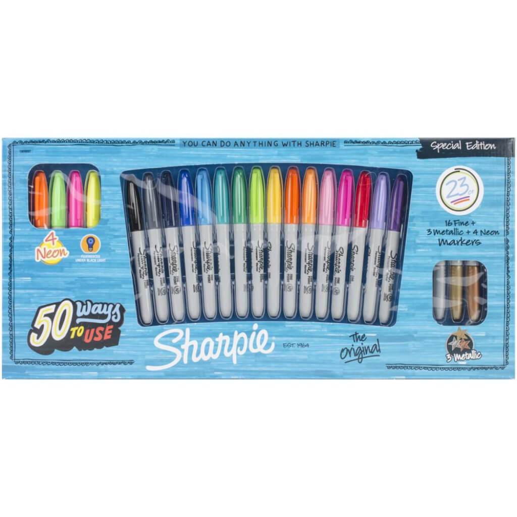 Sharpie Fine Point Permanent Markers 23/Pkg Special Edition