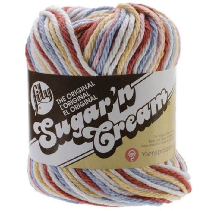Lily Sugar'n Cream Yarn - Ombres Calico